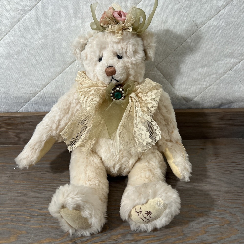 Hermann‎ Edelweiss Mohair Bear #639 Ltd Ed Musical Made In Germany